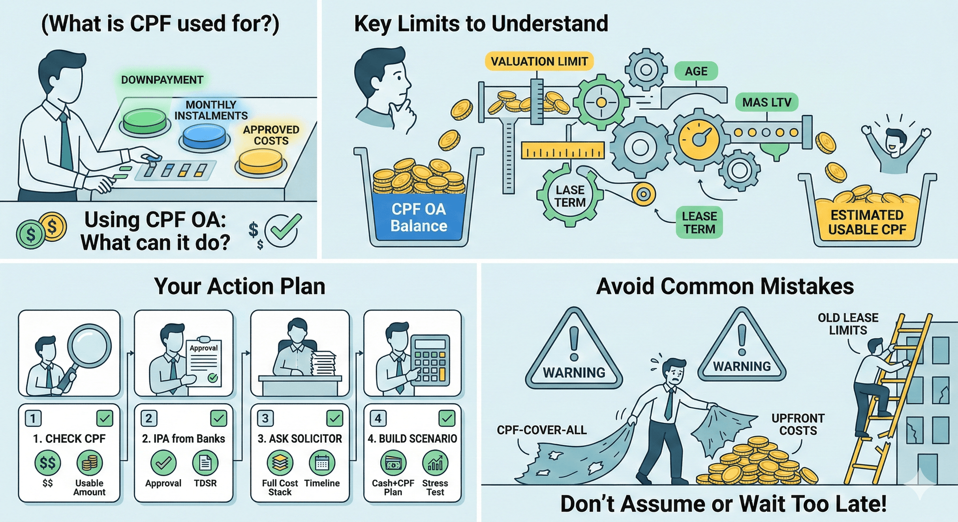 Cover image for: Using CPF for Condo Purchases in Singapore (2026): What You Can and Can’t Use CPF For